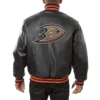 Anaheim Ducks Black Genuine Jacket 1