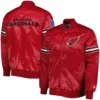 Arizona Cardinals Pick & Roll Red Varsity Jacket 2