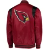 Arizona Cardinals Prime Time Twill Varsity Jacket 1