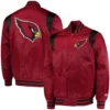 Arizona Cardinals Prime Time Twill Varsity Jacket 2