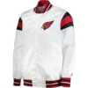 Arizona Cardinals White Varsity Jacket