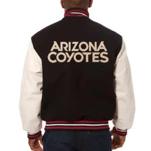 Arizona Coyotes Domestic Wool Jacket – Black 1