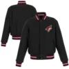 Arizona Coyotes Domestic Wool Varsity Jacket 2