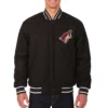 Arizona Coyotes Rib Knitted Varsity Jacket
