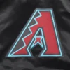 Arizona Diamondbacks Black Women's Varsity Jacket