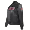 Arizona Diamondbacks Classic Black Satin Varsity Jacket