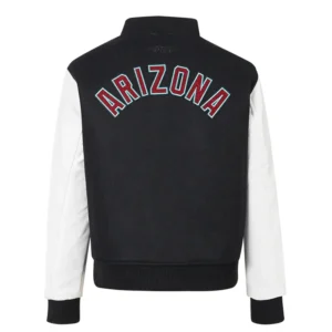 Arizona Diamondbacks Classic Black Woman’s Varsity Jacket