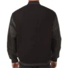 Arizona Diamondbacks Men's Black Varsity Wool Jacket For Men's