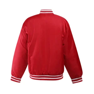 Arkansas Razorbacks A-Game Red Varsity Jacket 1