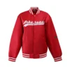 Arkansas Razorbacks A-Game Red Varsity Jacket