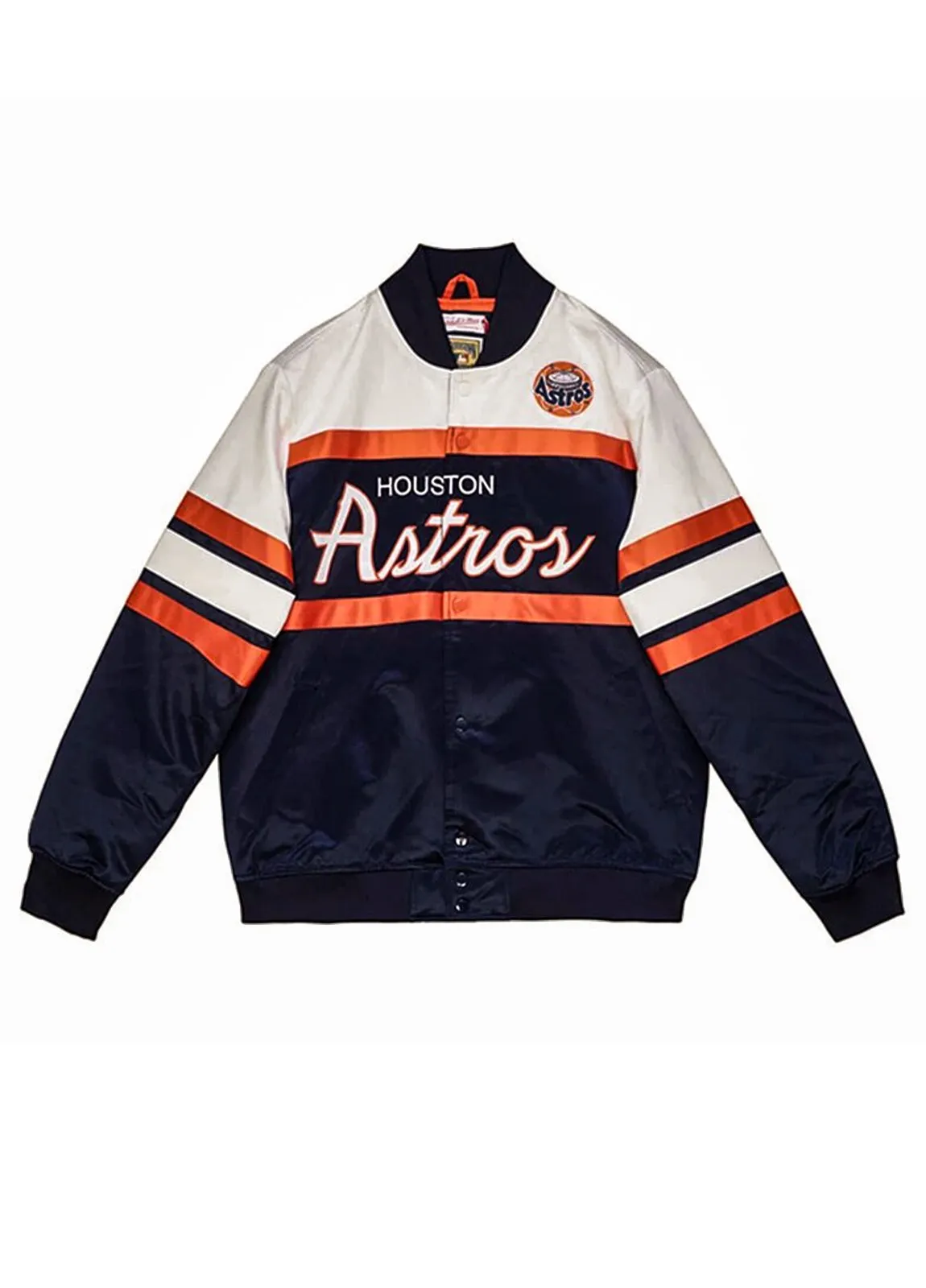 Astros Jacket Kate Upton Verlander Special Script Satin Varsity Jacket 1