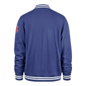 Atlanta Braves Coopers Town Wax Pack Pro Camden Track Jacket – Blue 1
