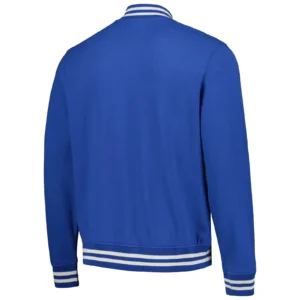 Atlanta Braves Pack Pro Camden Full-Zip Track Varsity Royal Jacket 1