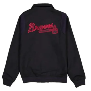 Atlanta Braves Sport Night Black Bomber Jacket