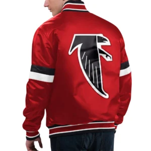 Atlanta Falcons Gridiron Classics Home Game Varsity Jacket 1