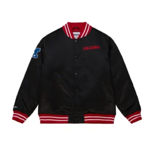 Atlanta Falcons Heavyweight Satin Black Jacket