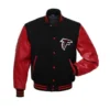 Atlanta Falcons Letterman Red Varsity Jacket