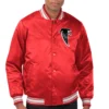 Atlanta Falcons Locker Room Big logo Varsity Red Jacket