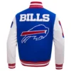 Atlanta Falcons Mashup Wool Blue Varsity Jacket 1