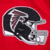Atlanta Falcons Mashup Wool Red and Black Varsity Jacket 9
