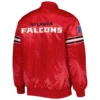 Atlanta Falcons Pick & Roll Red Varsity Jacket 1