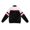 Atlanta Falcons Script Tri Color Satin Jacket 1