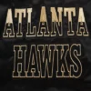 Atlanta Hawks Black and Gold Varsity Black Jacket 7