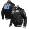 Atlanta Hawks City Edition Black Varsity Jacket 2
