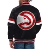 Atlanta Hawks Home Game Black Jacket 1