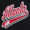 Atlanta Hawks Script Tail Black Wool Varsity Jacket 5