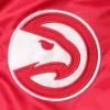 Atlanta Hawks The Enforcer Red Varsity Jacket 2
