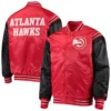 Atlanta Hawks The Enforcer Red Varsity Jacket 3
