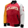 Atlanta Hawks Tri-Color Varsity Jacket