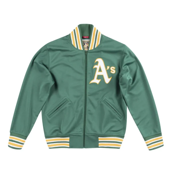 Authentic BP Jacket Oakland Athletics 1991