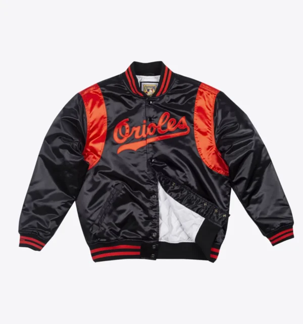 Authentic Satin Jacket Vintage Baltimore Orioles 1970
