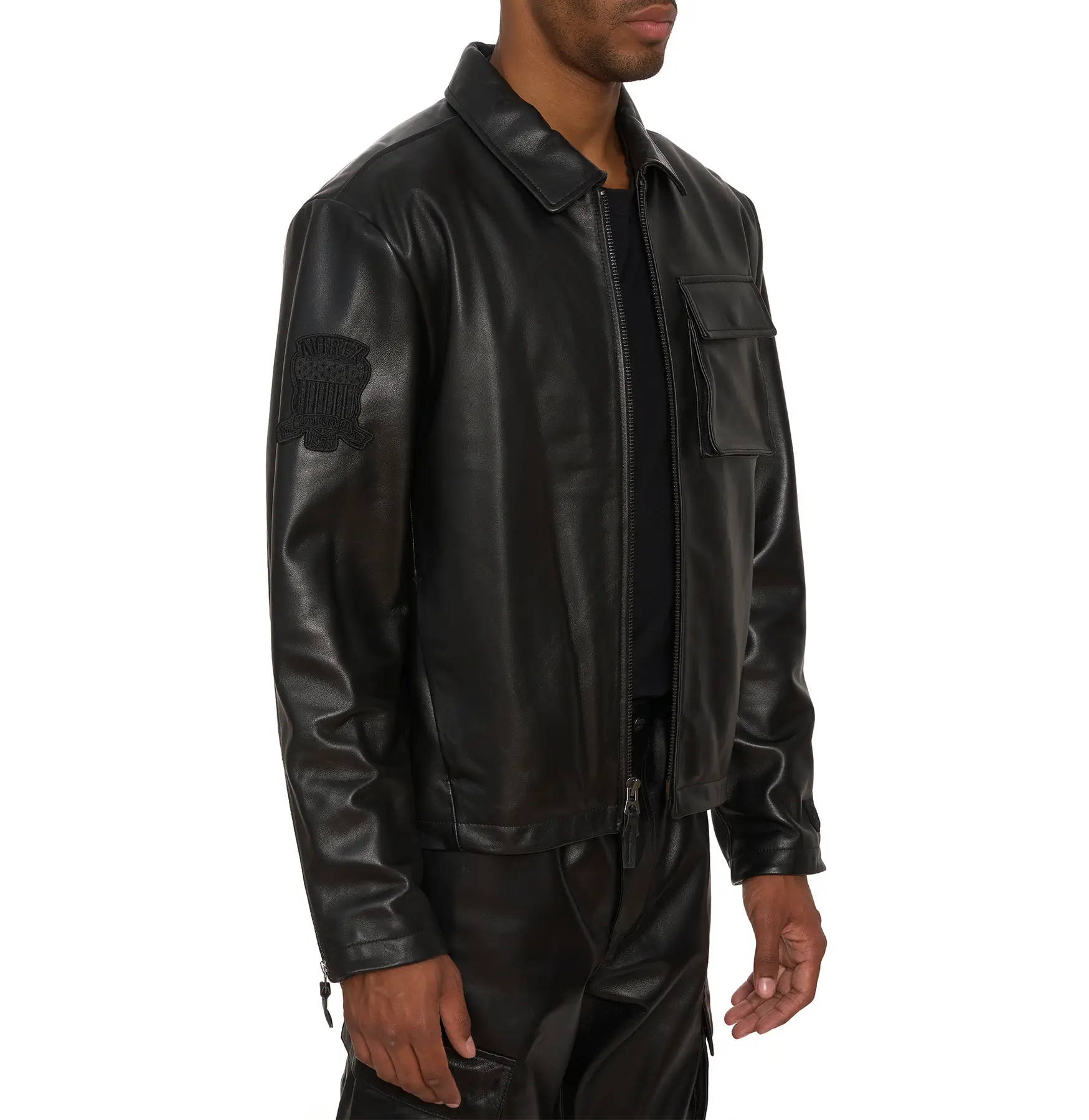 Avirex Leather Aviator Shirt 3
