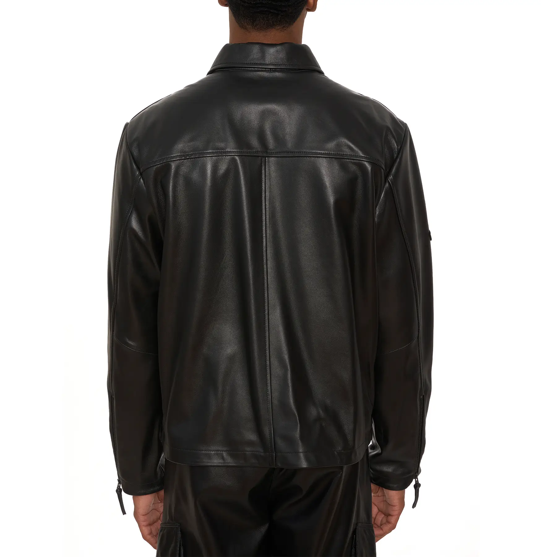 Avirex Leather Aviator Shirt 5