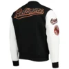 Baltimore Orioles Classic Wool & Leather Varsity Jacket 1