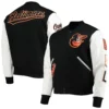 Baltimore Orioles Classic Wool & Leather Varsity Jacket 2