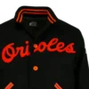 Baltimore Orioles Ebbets 1966 Authentic Wool Varsity Jacket 3