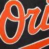 Baltimore Orioles One Color Handcrafted Logo Black Wool Varsity Jacket 2