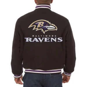 Baltimore Ravens Black One Color Jacket 1
