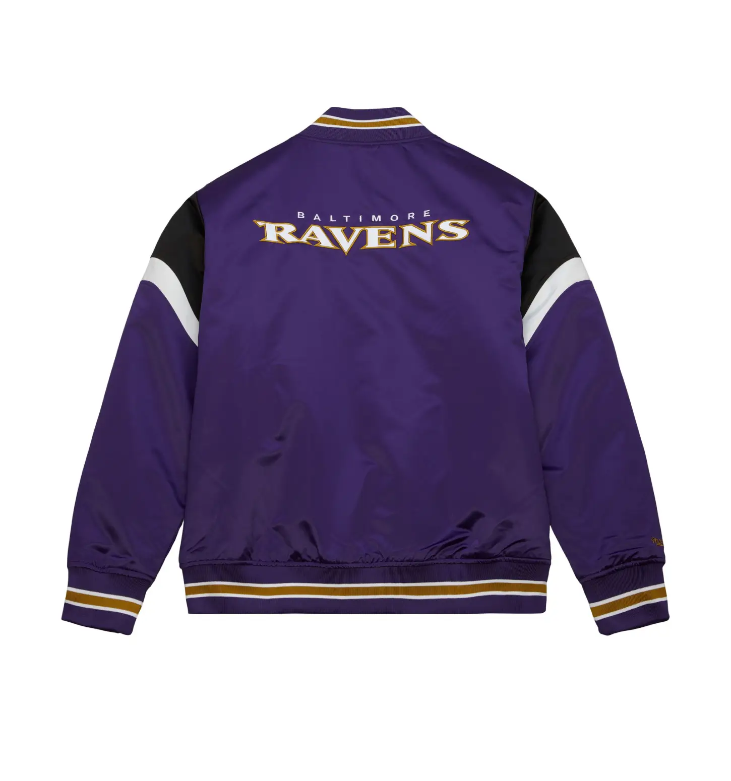 Baltimore Ravens Cooperstown Satin Purple Jacket 1