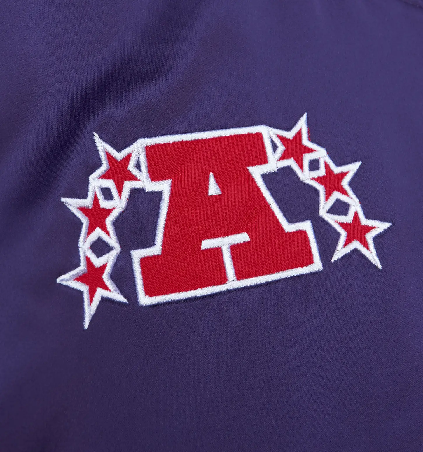 Baltimore Ravens Cooperstown Satin Purple Jacket 3