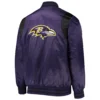 Baltimore Ravens Prime Time Black Varsity Jacket 1