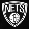 Black Brooklyn Nets Retro Varsity Jacket 4
