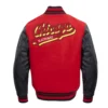 Black Chicago Blackhawks Wool Varsity Jacket 1