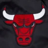 Black Chicago Bulls Retro Classic Varsity Jacket 4