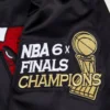 Black Chicago Bulls Retro Classic Varsity Jacket 7