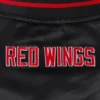 Black Detroit Red Wings Varsity Jacket 6
